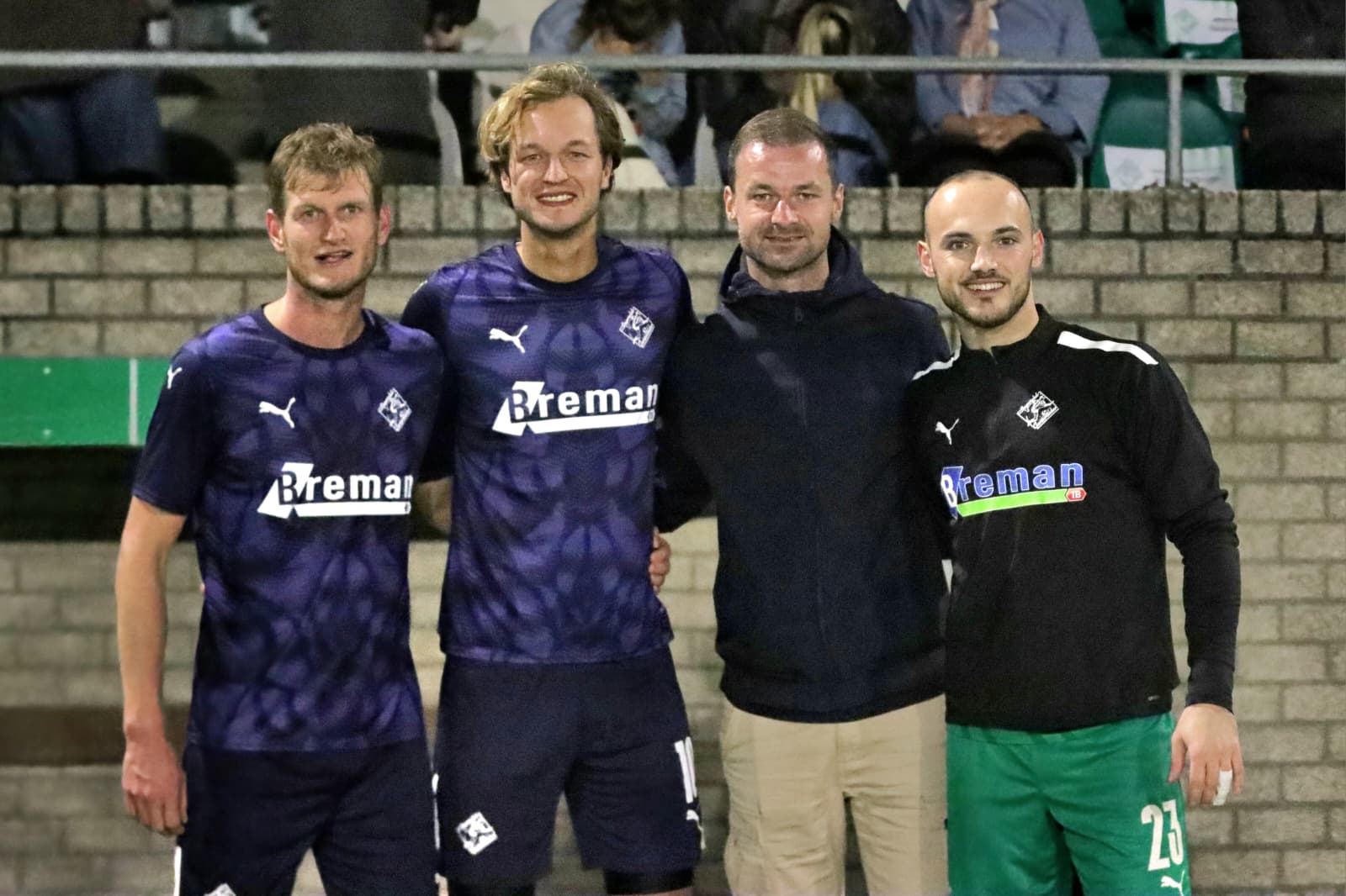 Rens van Benthem, Jur van Dalfsen, Ramon Beens en Jannick de Lange