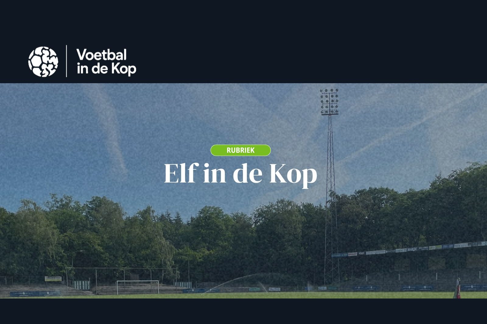 Rubriektemplate Elf in de Kop